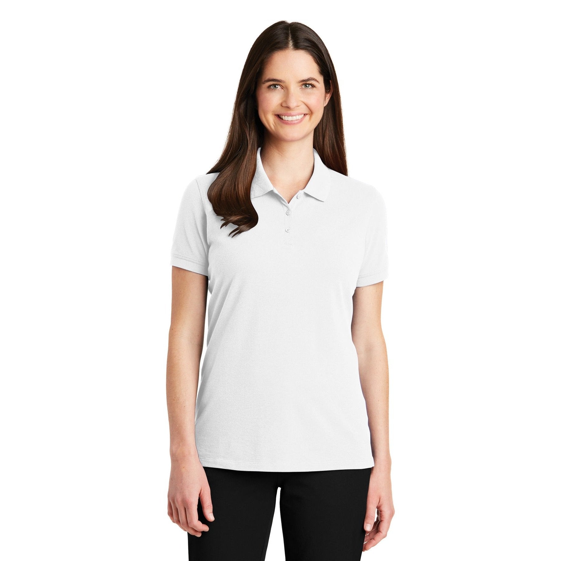 Port Authority-Port Authority® Women's EZCotton® Polo. LK8000-MedTech-6